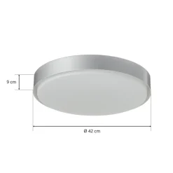 Bega 34279 LED-loftlampe, aluminium, Ø 42 cm, DALI
