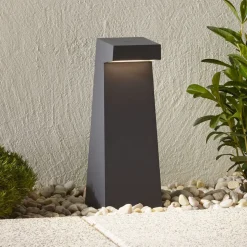 BEGA 77276 LED-sokkellampe, grafit, 3.000 K