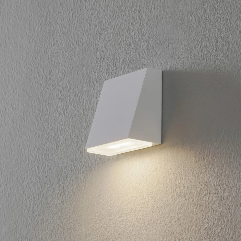Bega 78047 Væglampe trapez 3000K 9cm hvid 255lm