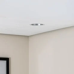 Bega LED indbygget loftspot Studio Line, aluminium, støbt aluminium