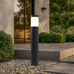 Bega vejlampe 84417 K3, grafit, 3.000 K, støbt aluminium