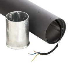 Bega vejlampe 84417 K3, grafit, 3.000 K, støbt aluminium