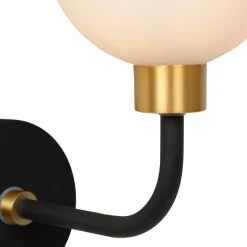 Berend væglampe af glas, højde 25,2 cm