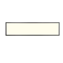 Beta LED-loftslampe, længde 119 cm, sort, RGBW, CCT