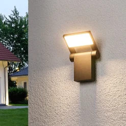 Bevægelig udendørs LED-væglampe Marius