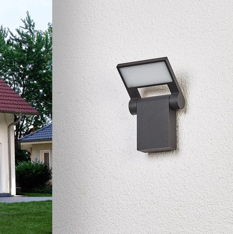 Bevægelig udendørs LED-væglampe Marius