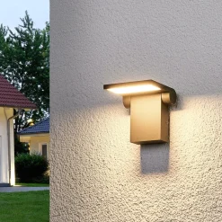 Bevægelig udendørs LED-væglampe Marius