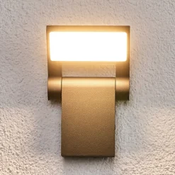 Bevægelig udendørs LED-væglampe Marius