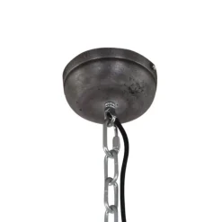 Bikkel L02 hængelampe, industriel, sort