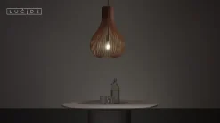 Bodo pendellampe, lyst træ