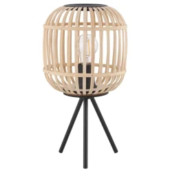 Bordesley bordlampe med træskærm