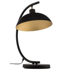 Bordlampe 1036, 1 lyskilde, sort-guld