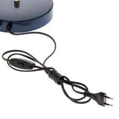 Bordlampe Felix, blå/guld