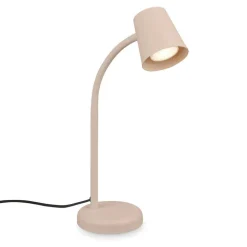 Bordlampe Skriva, beige, metal, GU10, 38 cm, drejelig