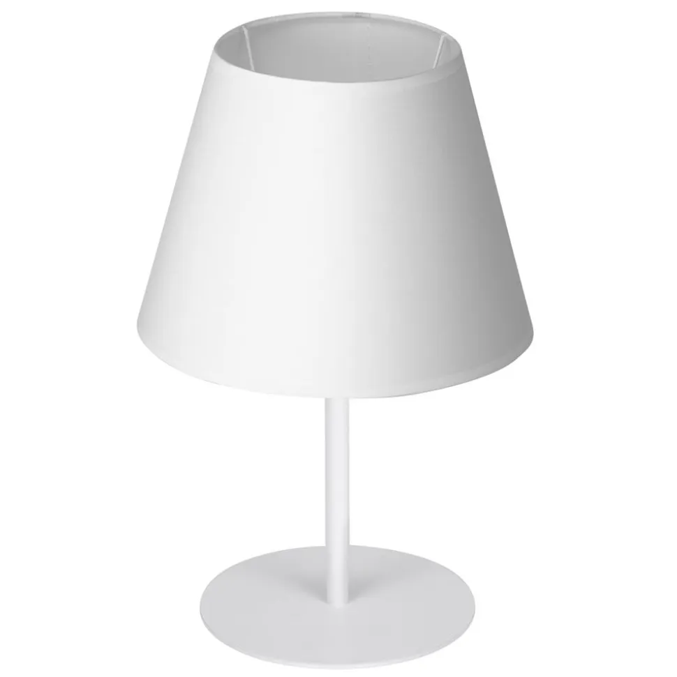 Bordlampe Soho, konisk Højde 33 cm, hvid