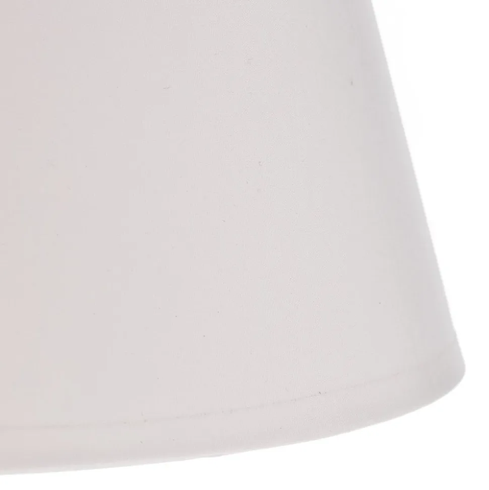 Bordlampe Soho, konisk Højde 33 cm, hvid