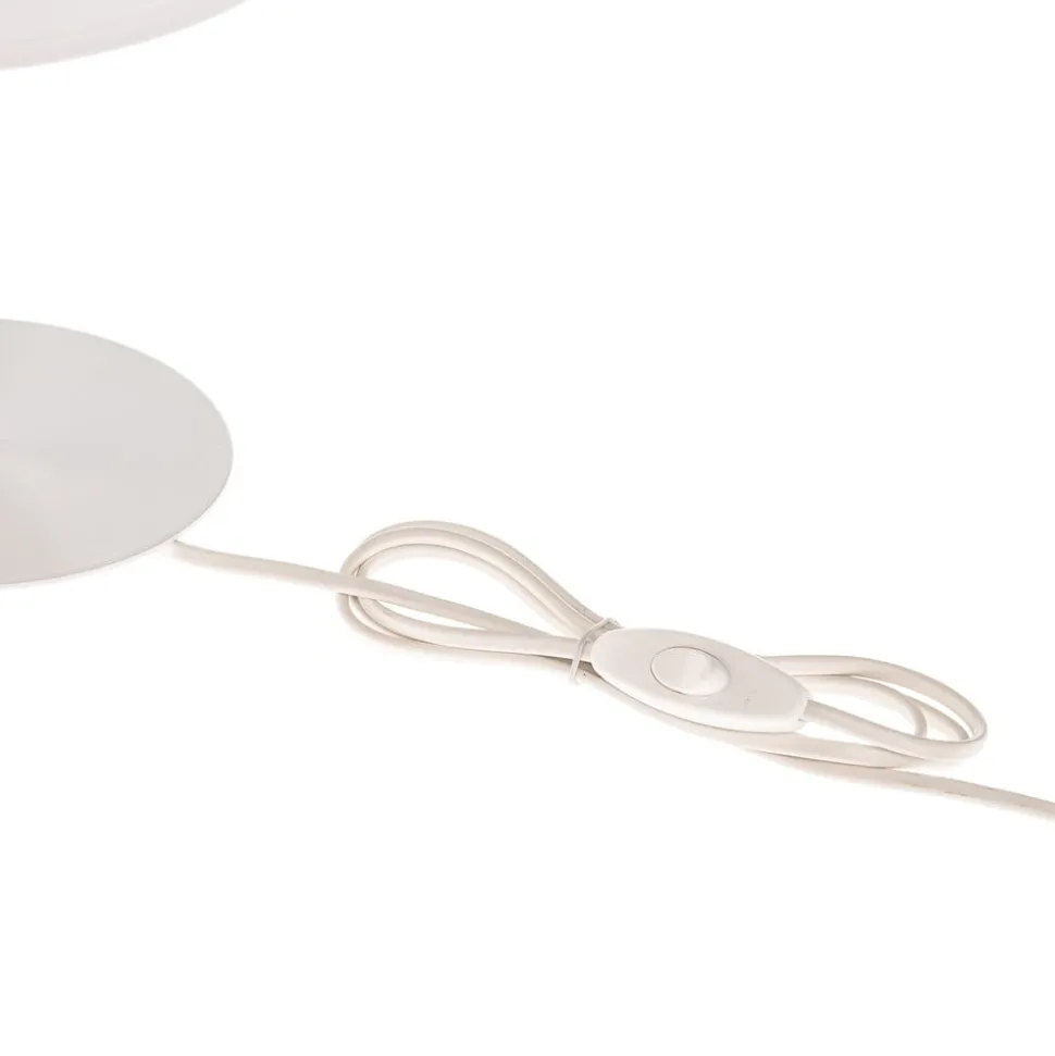 Bordlampe Soho, konisk Højde 33 cm, hvid