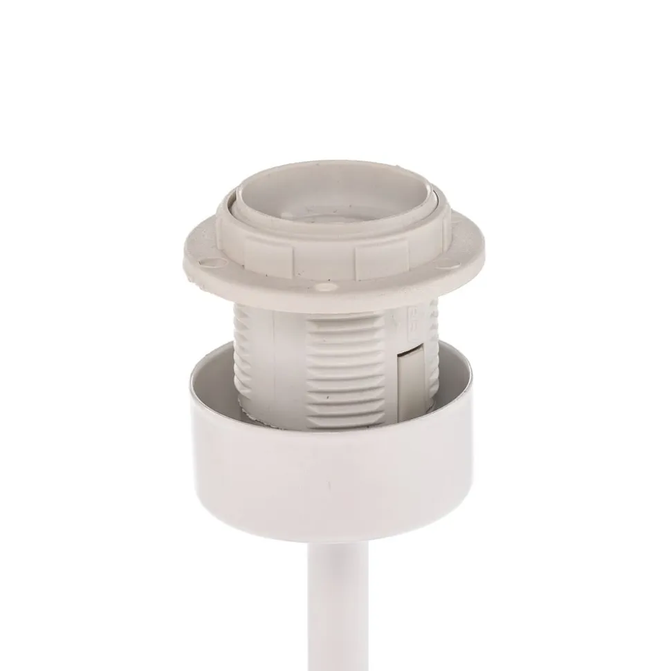 Bordlampe Soho, konisk Højde 33 cm, hvid