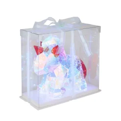 Bordlampe til børneværelse Brondar enhjørning, rød, højde 26 cm