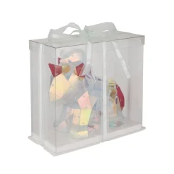 Bordlampe til børneværelse Brondar enhjørning, rød, højde 26 cm