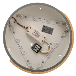 Borneo LED-loftlampe med træramme