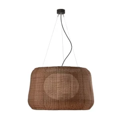 Bover udendørs hængelampe Fora 90, grafitbrun/brun, E27