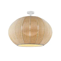 Bover udendørs loftlampe Garota, hvid/elfenbensfarvet