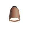 Bover udendørs loftlampe Nut, terracotta, aluminium/stål