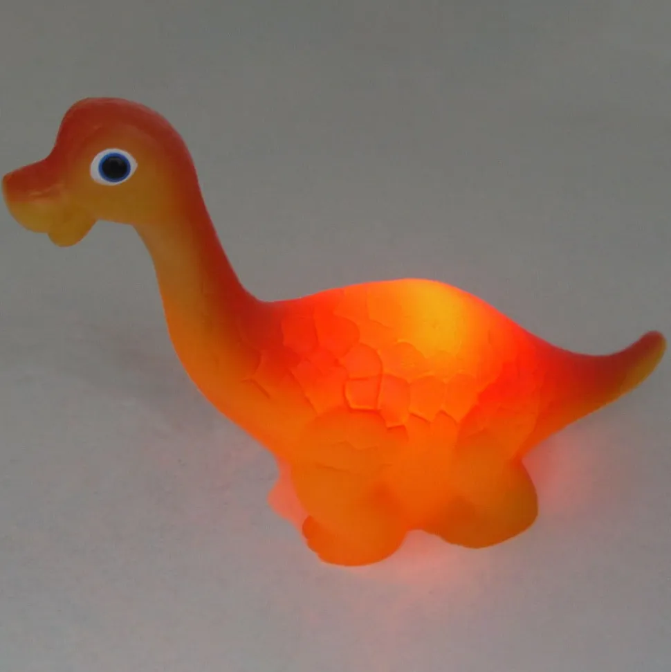 Brachiosaurus LED-natlampe, batteridrift