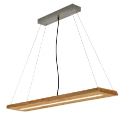 Brad LED-pendel lavet af træ