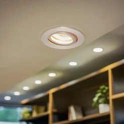 BRUMBERG 0063 downlight, rundt, aluminium