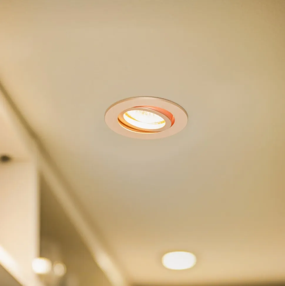 BRUMBERG 0063 forsænket loftspot, rundt, creme