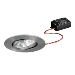 BRUMBERG BB23 indbyg. IP65, ikke dæmpbar, nikkel