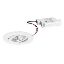 BRUMBERG BB23 indbyg. IP65 RC driver kantet hvid