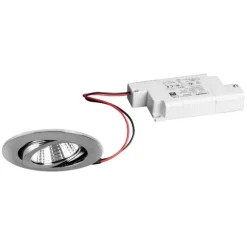 BRUMBERG BB03 indbygning RC driver, kantet, krom