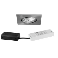 BRUMBERG BB25 IP65 indbyg. DALI montageboks nikkel