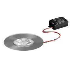 BRUMBERG BB20 IP65 indbyg., ikke dæmpbar, nikkel