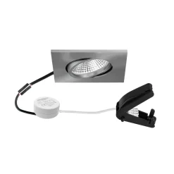 BRUMBERG BB25 IP65 RC-driver rund tilslutningsdåse mat nikkel