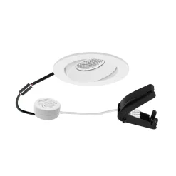 BRUMBERG BB35 RC driver rund tilslutningsdåse struktureret hvid