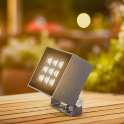 BRUMBERG Blokk LED påbygningsspot til udendørs brug 11x11cm