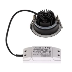 BRUMBERG indbygningsspot IP65 rund kan kobles krom