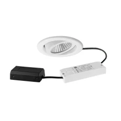 BRUMBERG LED indbygningsspot BB09, DALI, tilslutningsboks, hvid