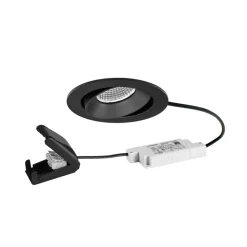 BRUMBERG LED-indbygningsspot BB35 RC tilslutningsdåse struktureret sort