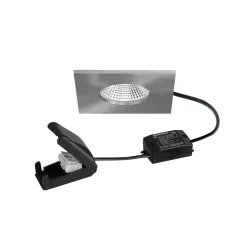 BRUMBERG LED-spot BB21 IP65 on/off-tilslutningsdåse mat nikkel