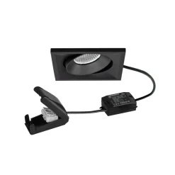 BRUMBERG LED-spot BB38 on/off-tilslutningsdåse struktureret sort