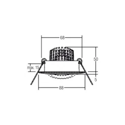 BRUMBERG Spot BB13 dim2warm RC-dim tilslutningsboks, sort