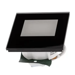 BRUMBERG Wall Kit68 indbygning, flad, kantet, sort