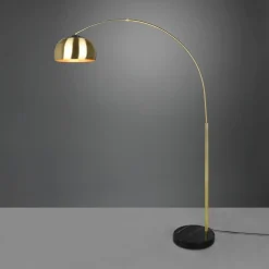 Bueformet lampe Argentina, messing