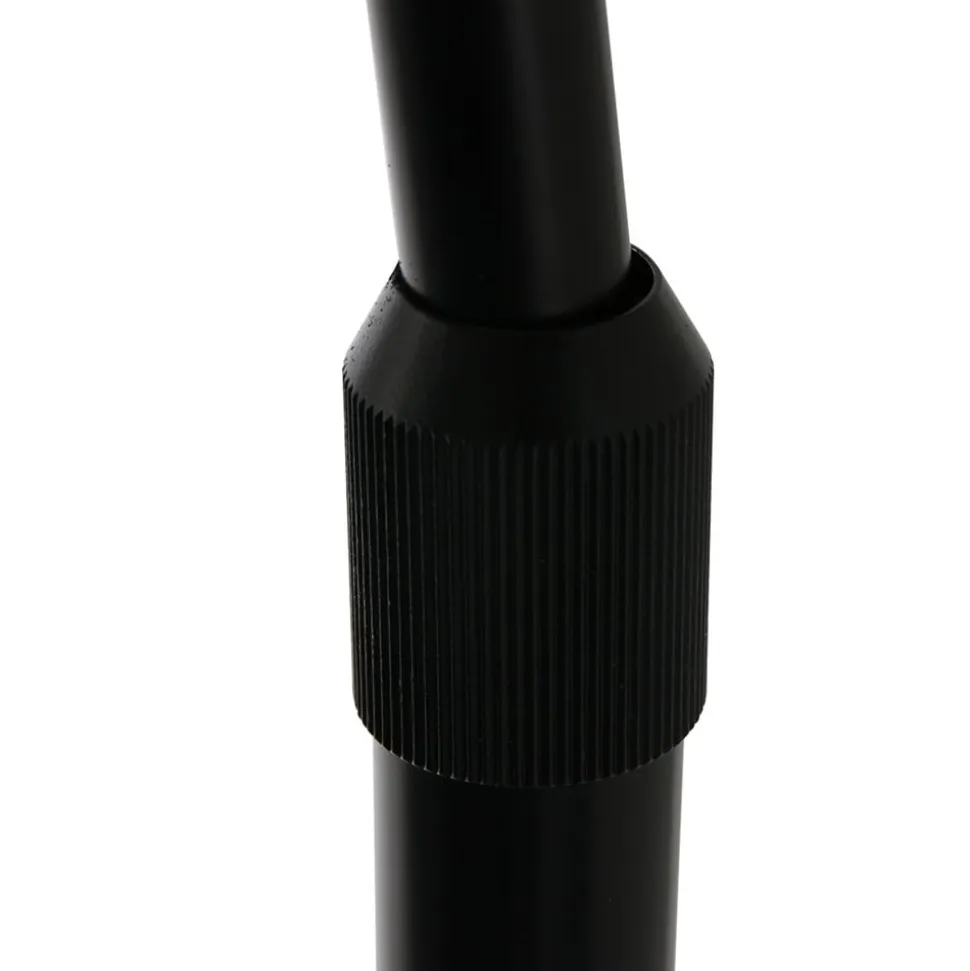 Bue-gulvlampe Sparkled Light sort/sølv