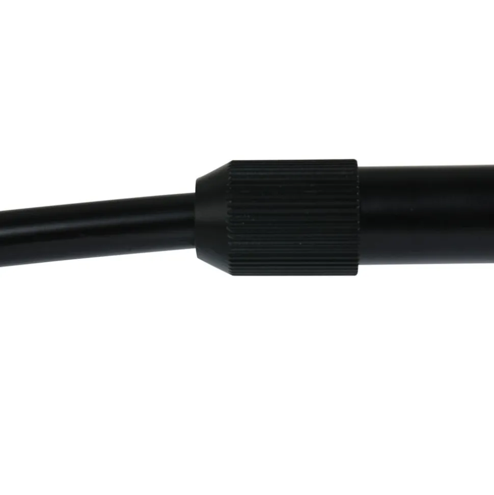 Bue-gulvlampe Sparkled Light sort/sølv